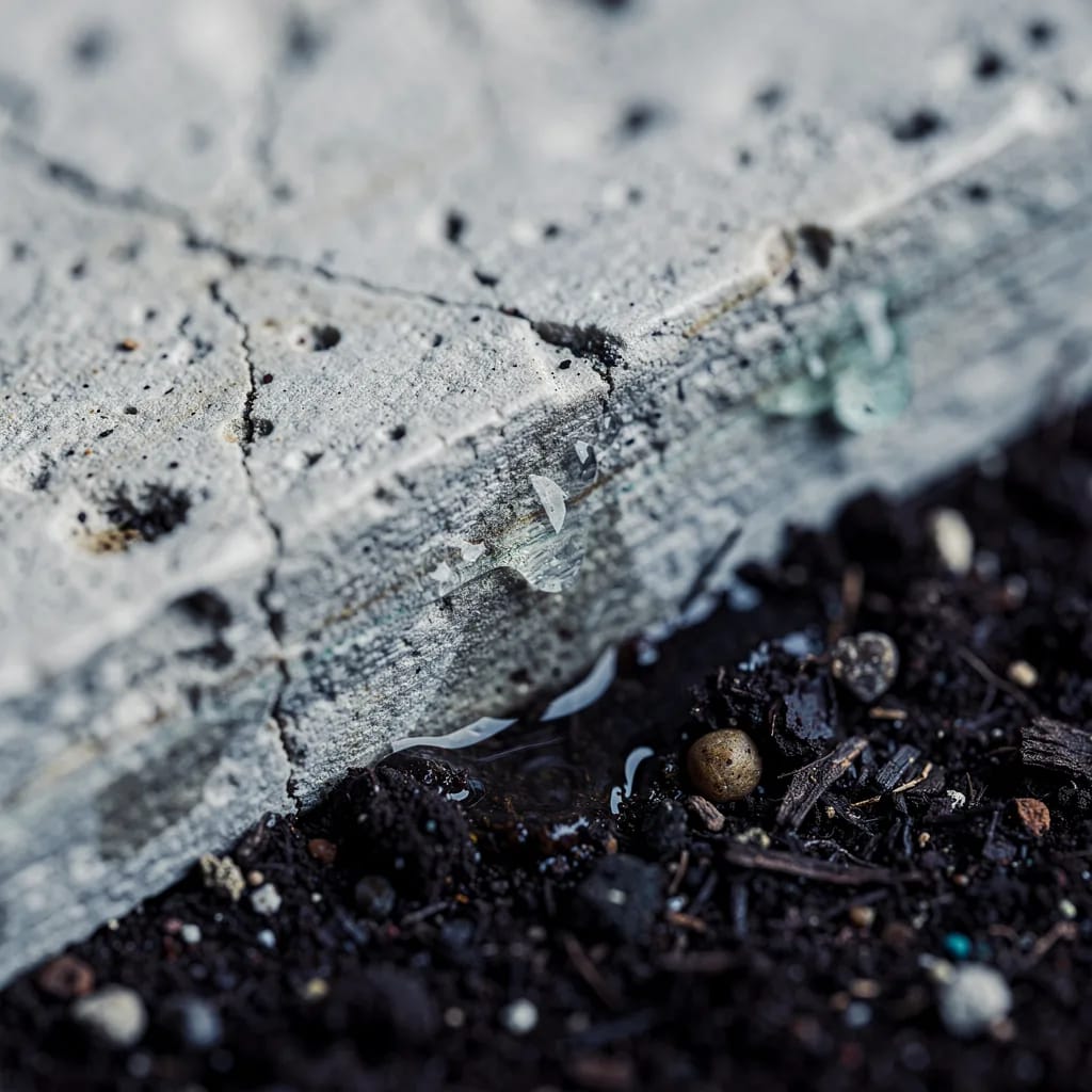 Nahaufnahme — Stein trifft Erde, Substanz und Materialität