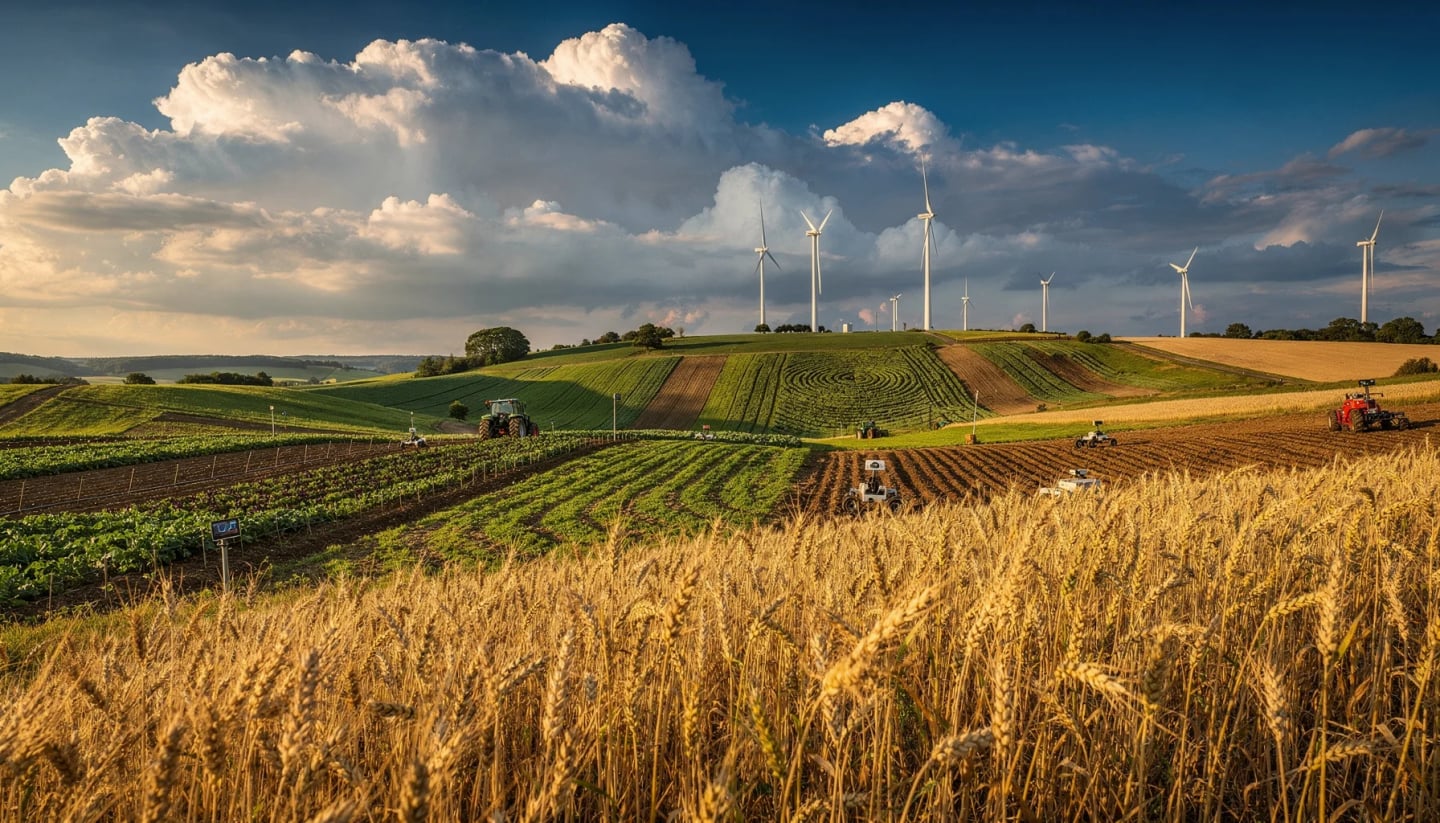 Naturbasiertes Wassermanagementsystem auf einem Corporate Campus